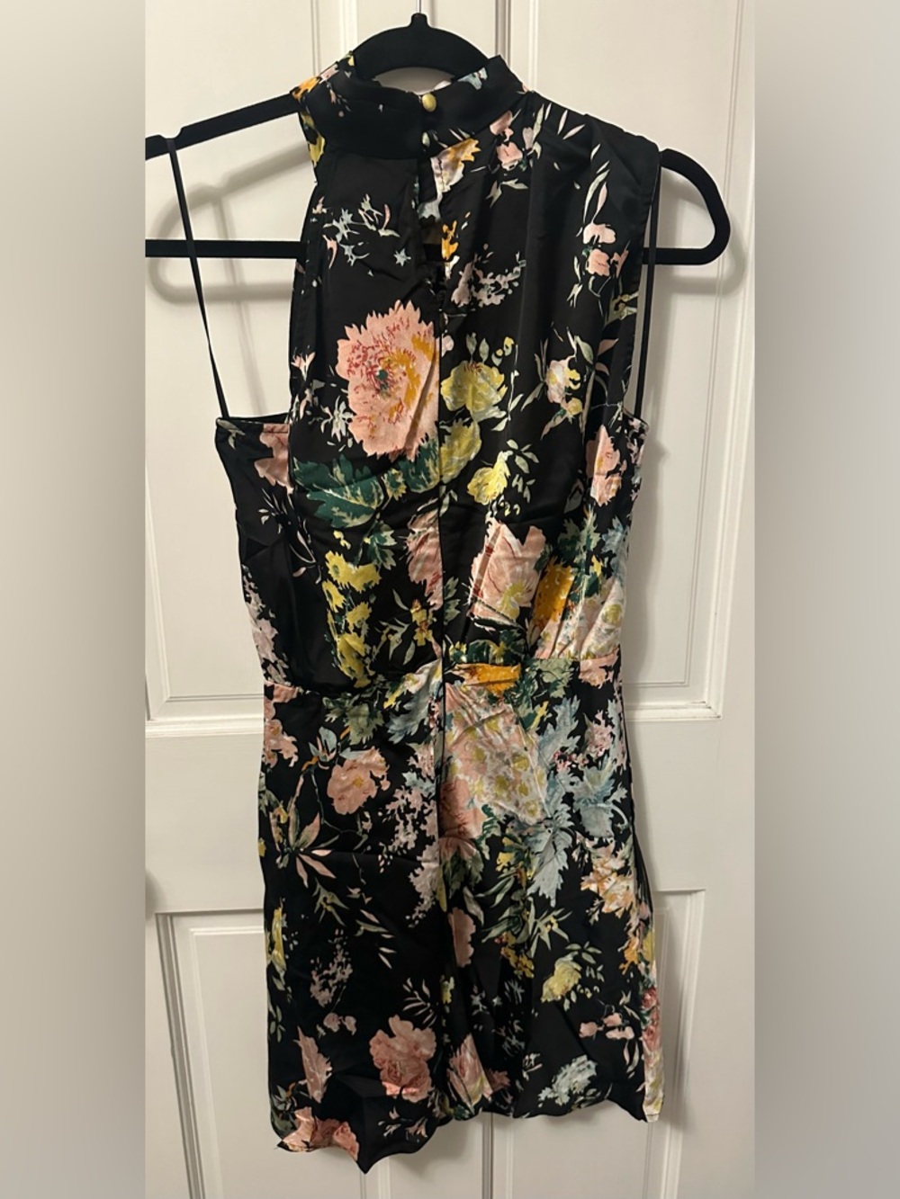 Petal and Pup | Annabelle Halter Neck Mini Dress - Picture 7 of 8